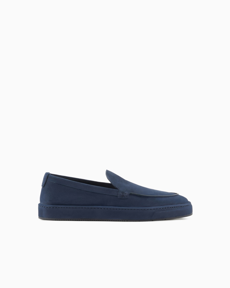 The world of armani SLIP-ON IN NABUK