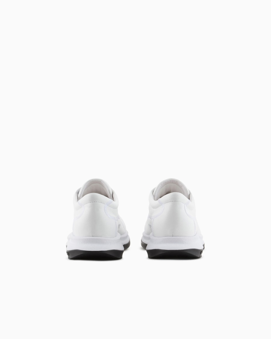 The World Of Armani SNEAKERS IN CERVO E PELLE