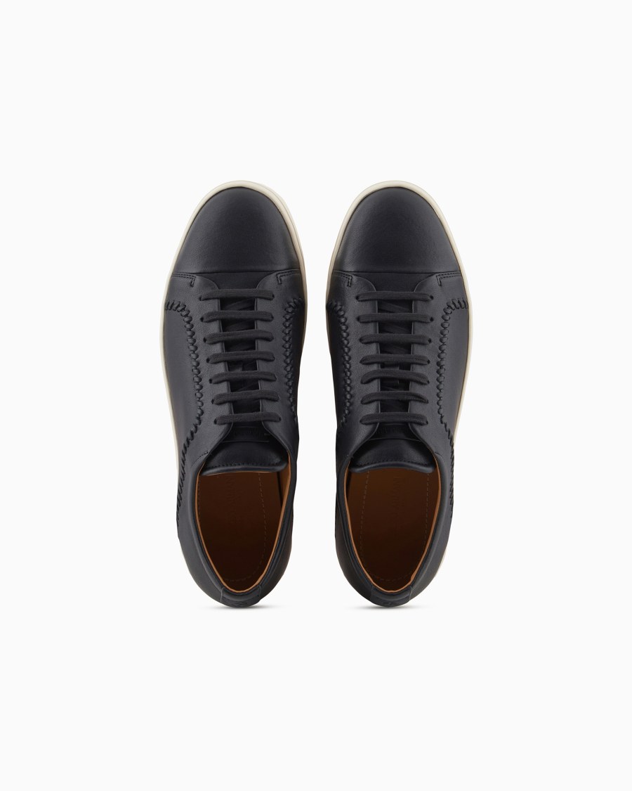 The World Of Armani SNEAKERS IN NAPPA