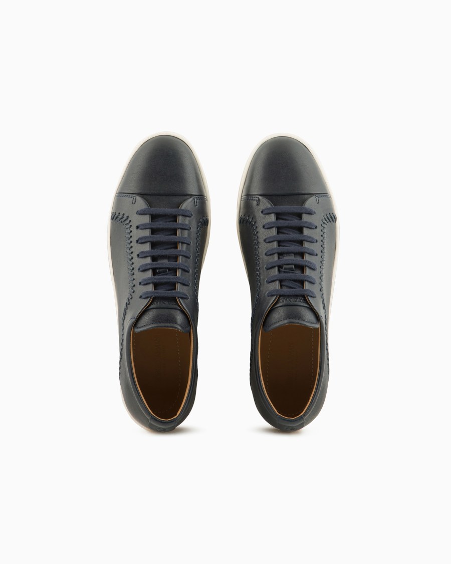The World Of Armani SNEAKERS IN NAPPA