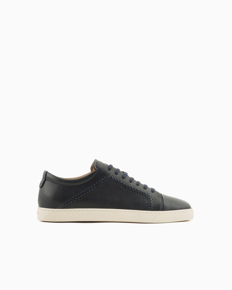 The world of armani SNEAKERS IN NAPPA