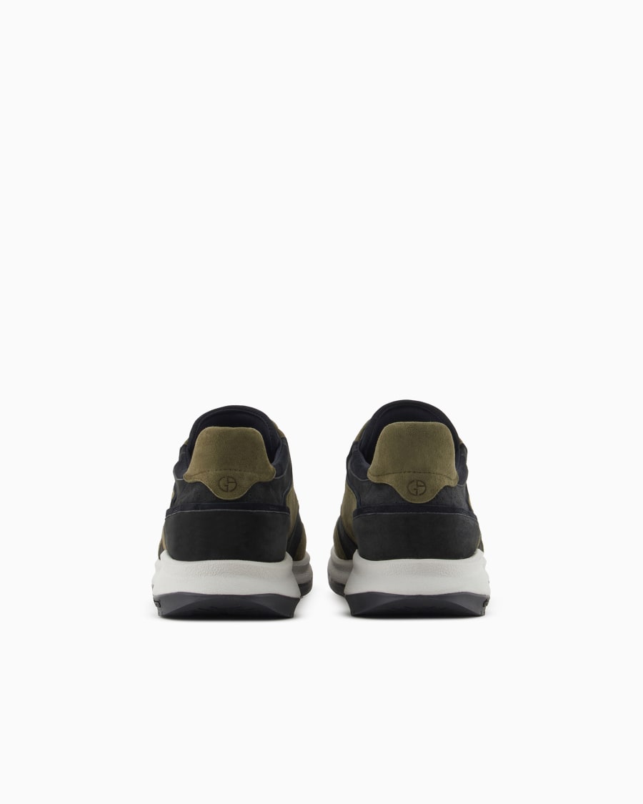 The World Of Armani SNEAKERS IN PELLE SCAMOSCIATA