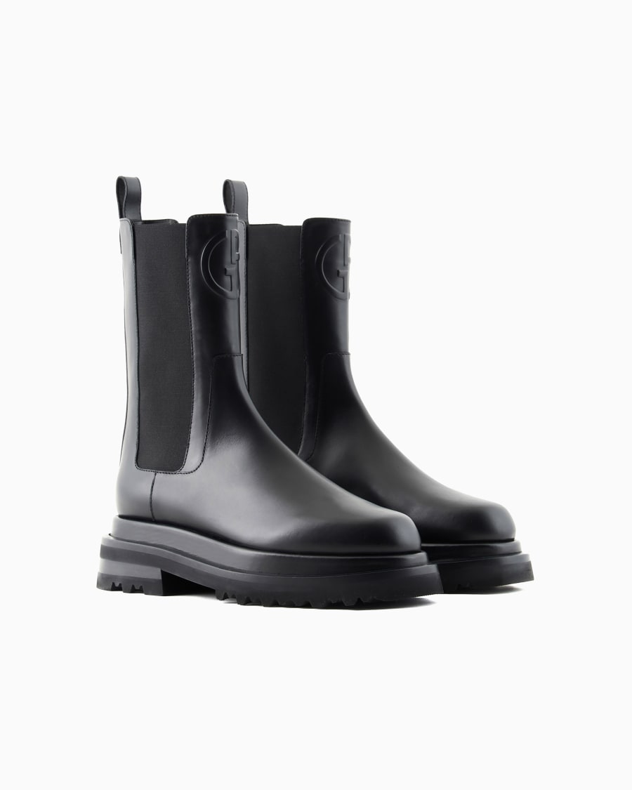 The World Of Armani STIVALETTI CON SUOLA CHUNKY