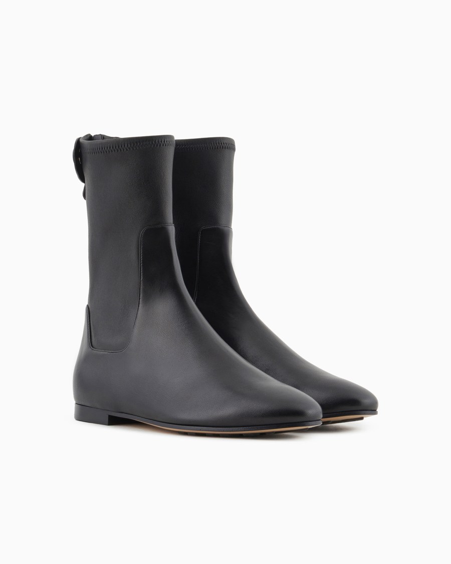 The World Of Armani STIVALETTI IN NAPPA