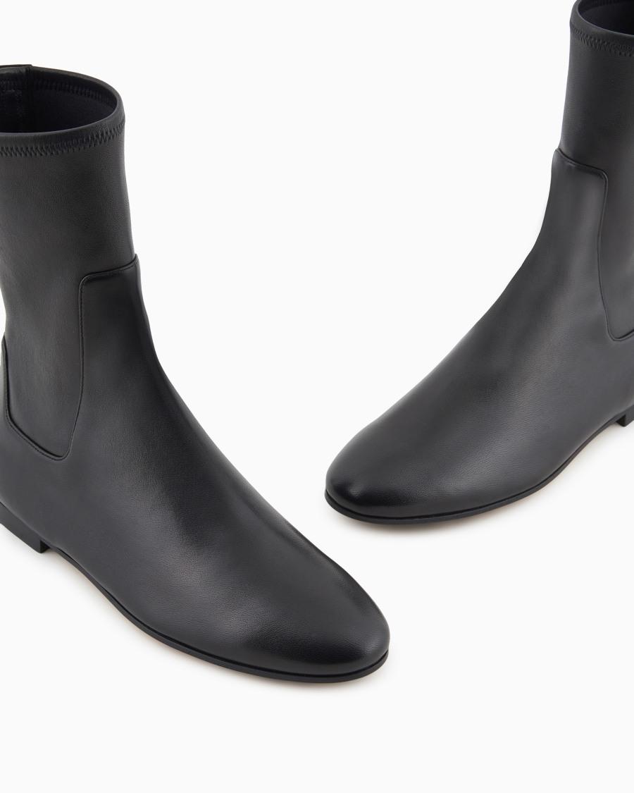 The World Of Armani STIVALETTI IN NAPPA