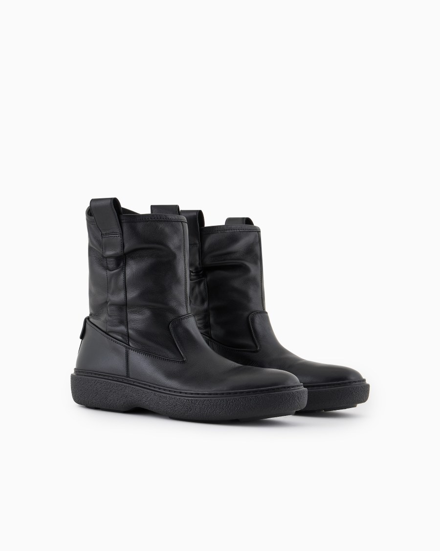 The World Of Armani STIVALETTI IN PELLE