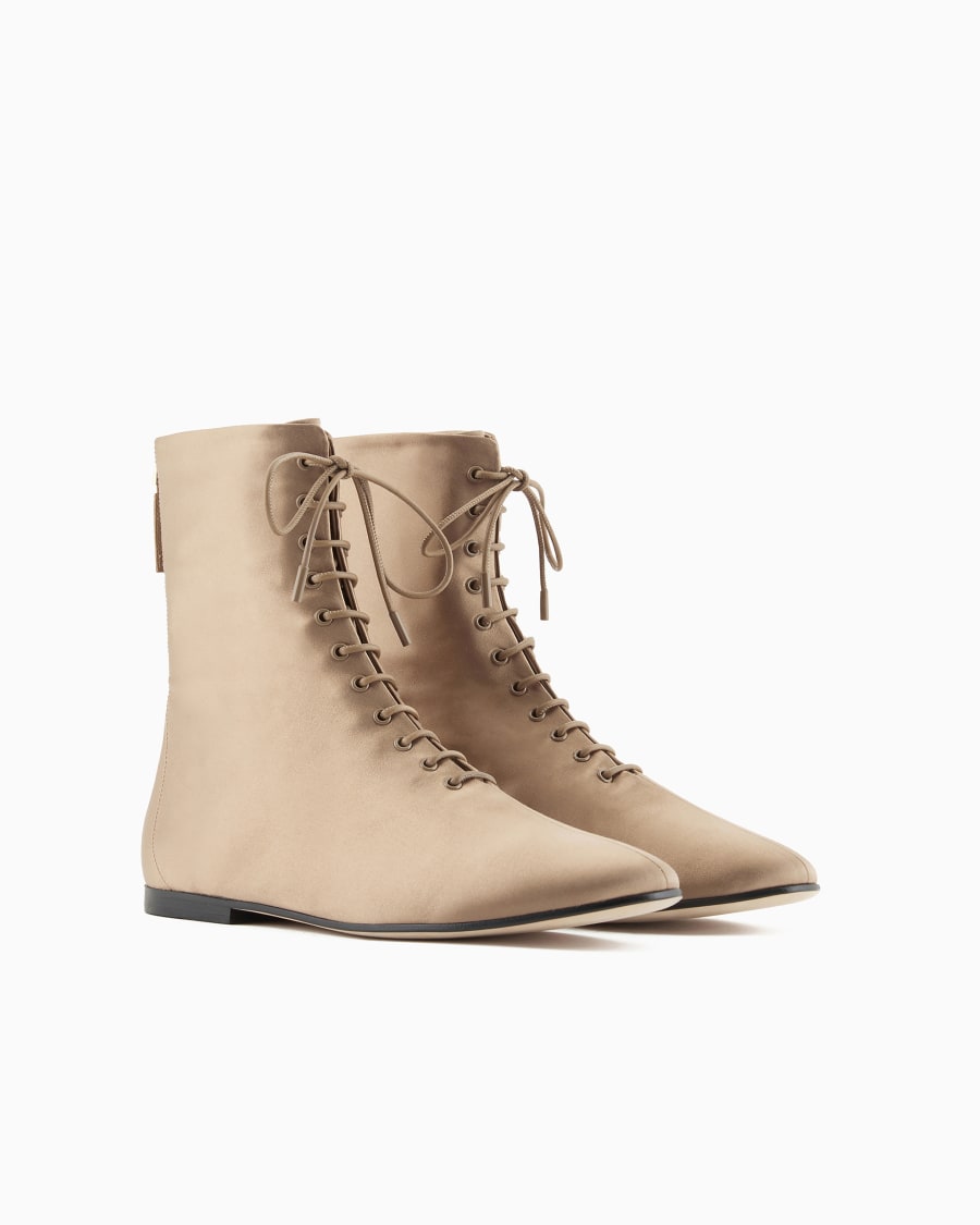 The World Of Armani STIVALETTI IN RASO