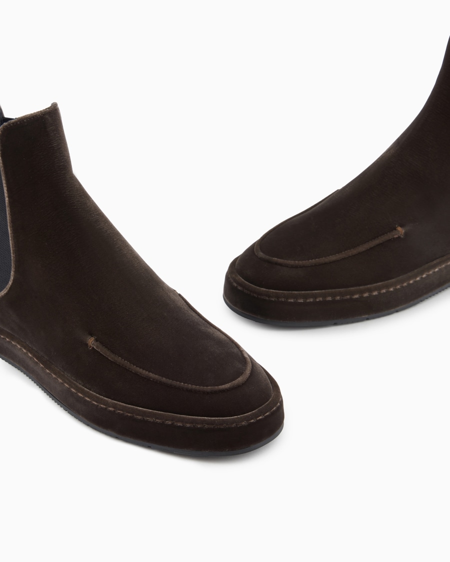 The World Of Armani STIVALETTI IN VELLUTO