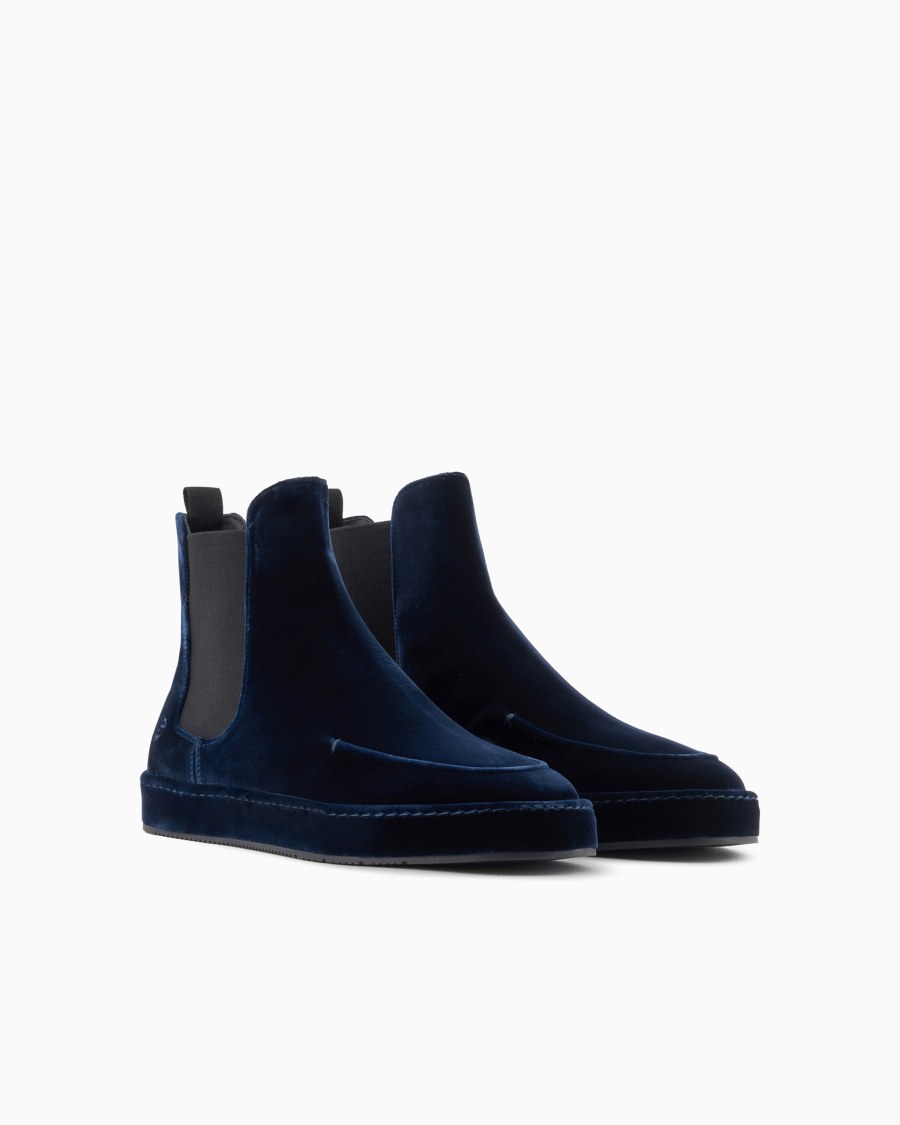 The World Of Armani STIVALETTI IN VELLUTO