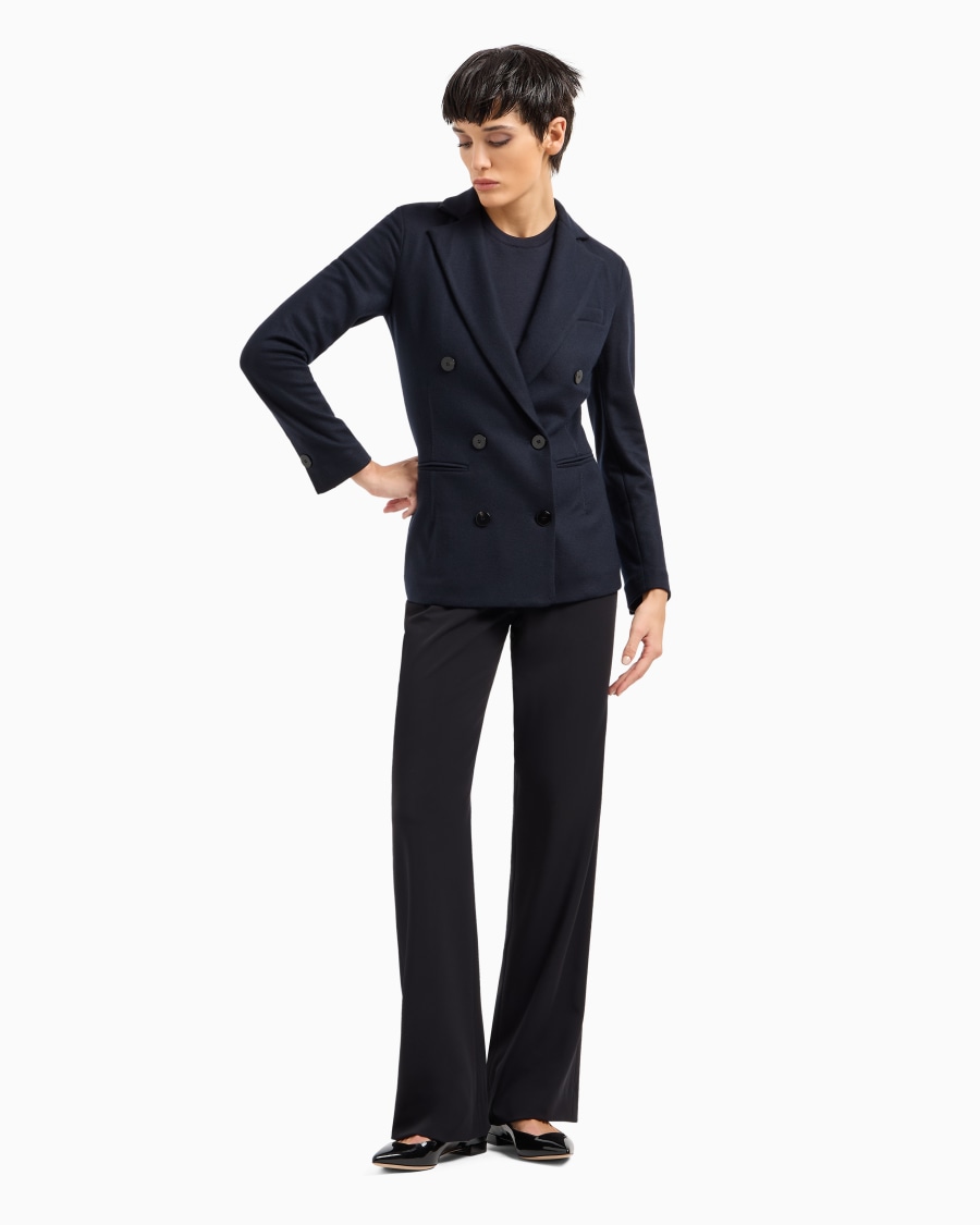 The World Of Armani T-SHIRT IN PURO CASHMERE