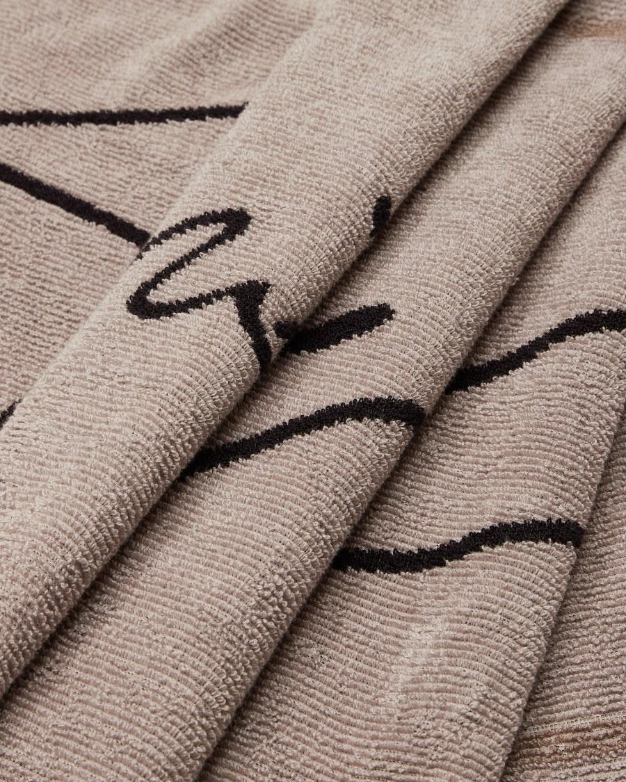 The World Of Armani TELO MARE IN COTONE JACQUARD