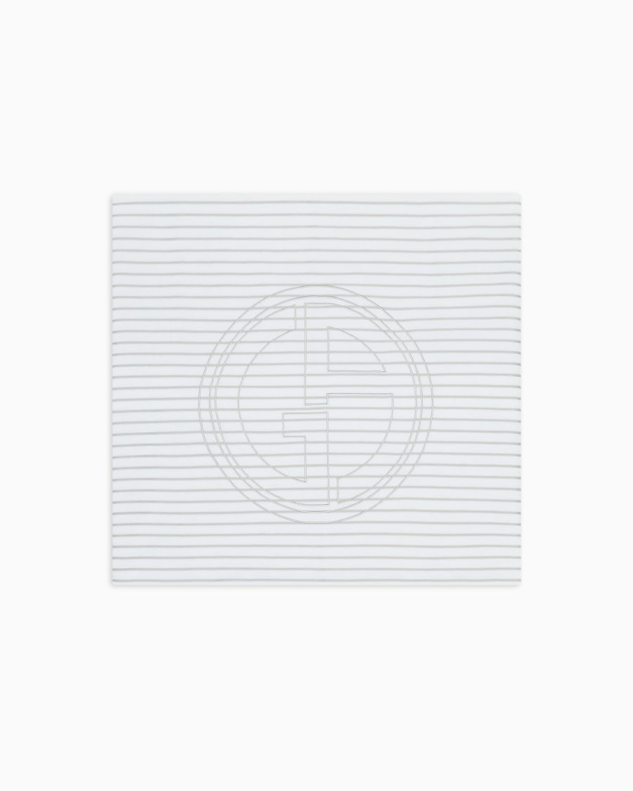 The world of armani TELO MARE IN SPUGNA DI COTONE