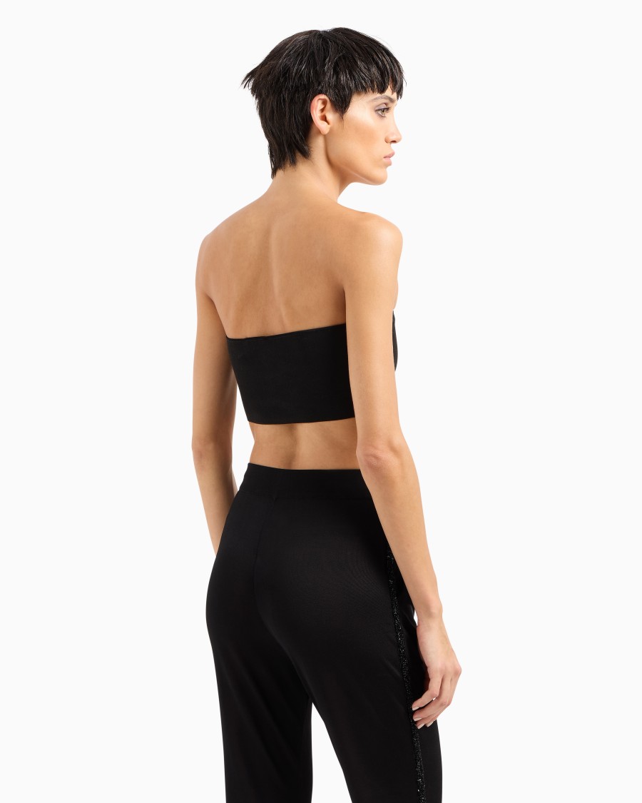 The World Of Armani TOP A FASCIA IN VISCOSA