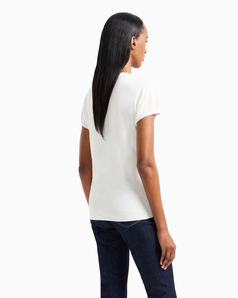 The World Of Armani TOP CON SCOLLO A V