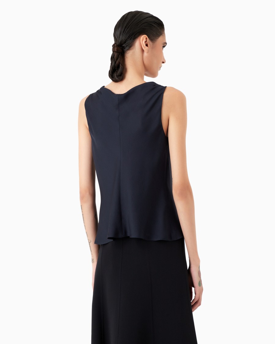 The World Of Armani TOP IN PURA SETA