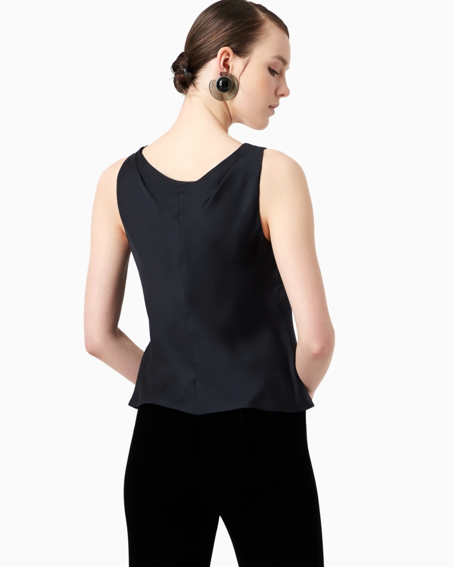 The World Of Armani TOP IN PURA SETA