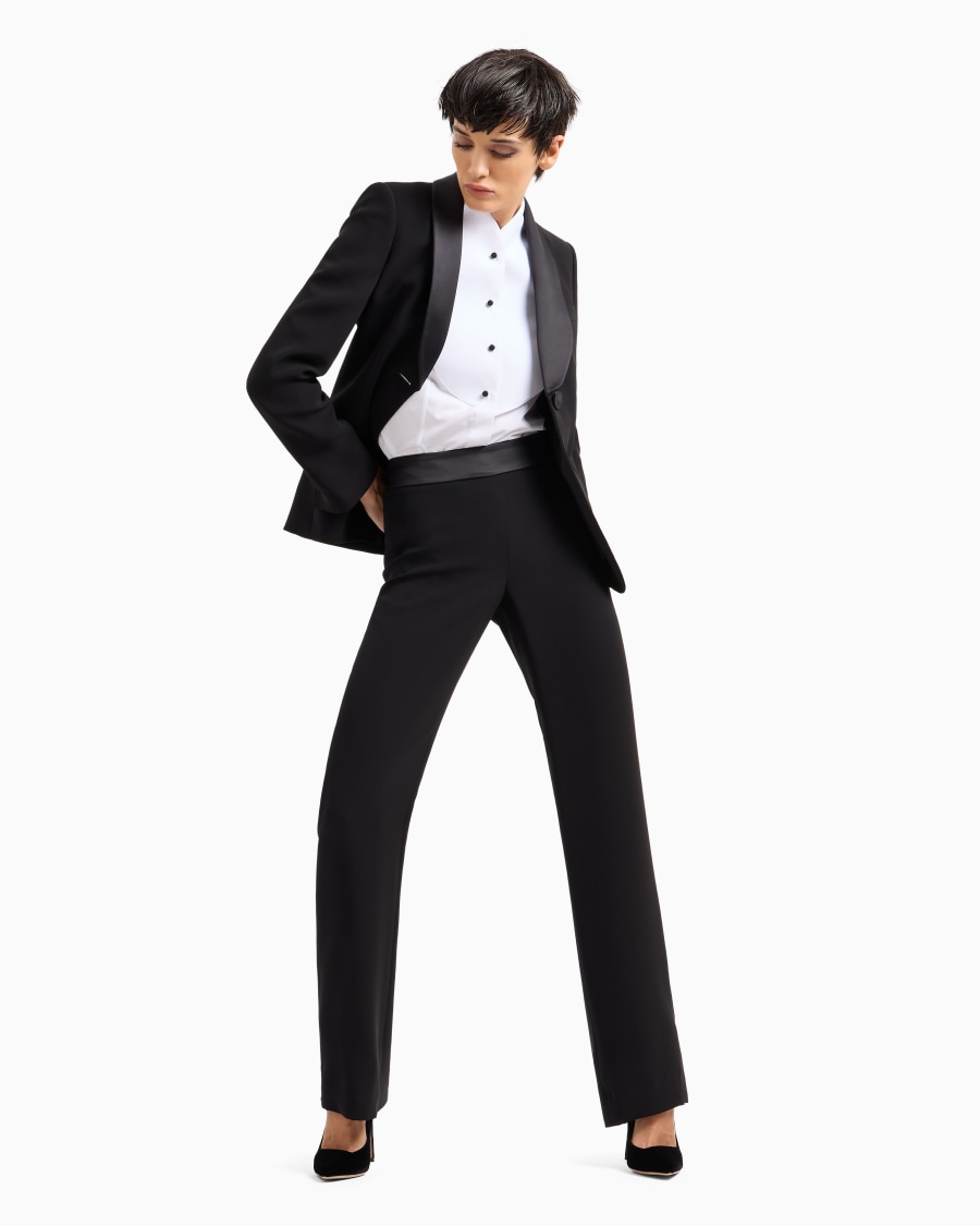 The World Of Armani TUXEDO IN CREPE DI PURA SETA
