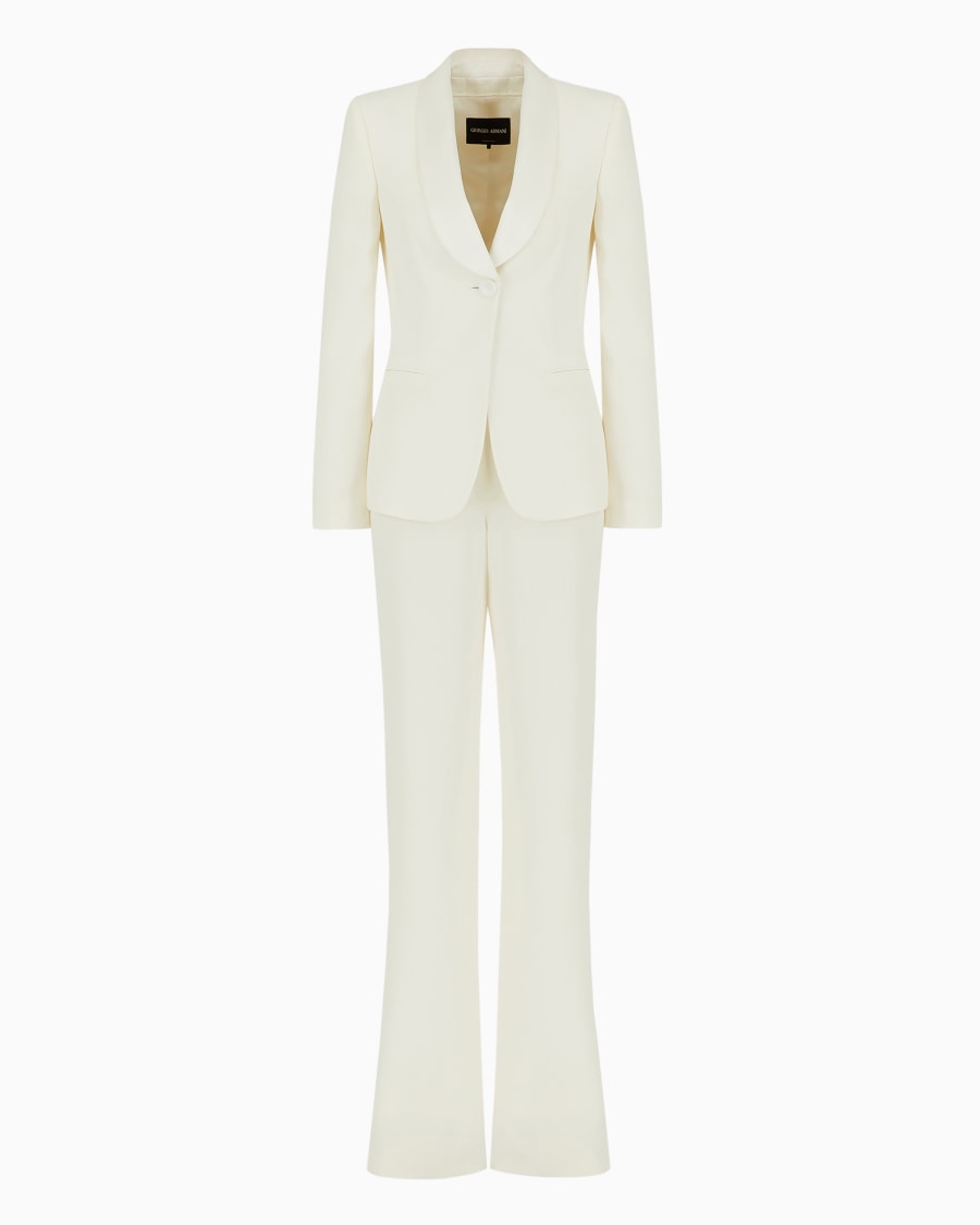 The world of armani TUXEDO IN CREPE DI PURA SETA