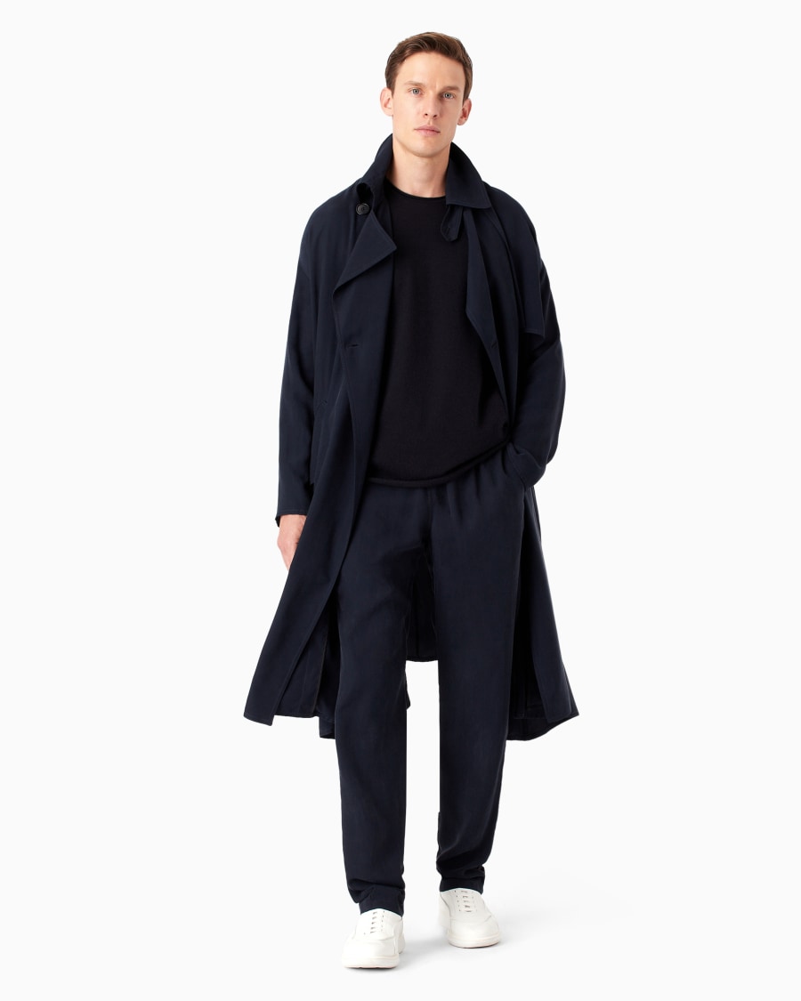 The World Of Armani TRENCH DOPPIOPETTO ICON IN CUPRO