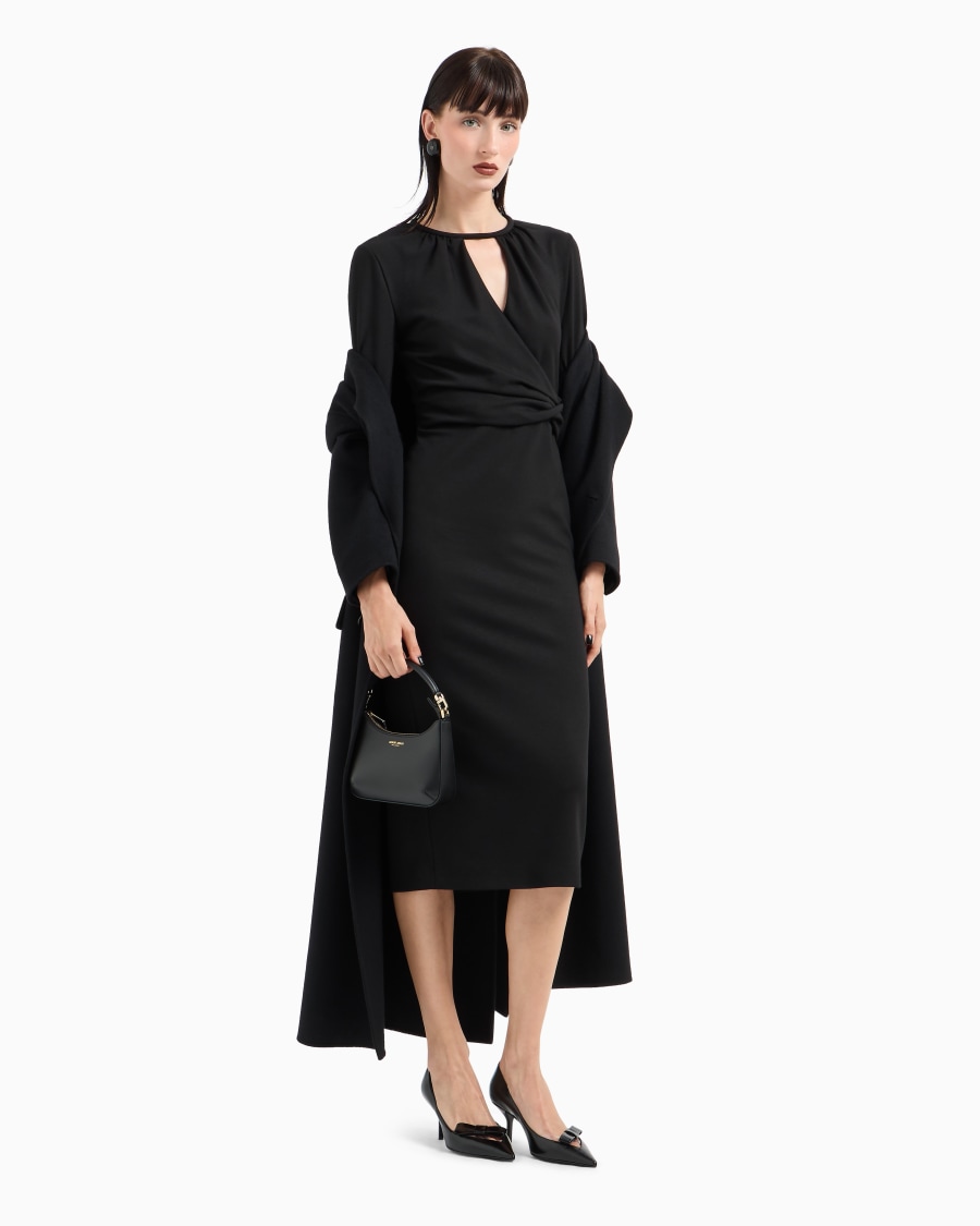 The World Of Armani VESTITO LONGUETTE IN MISTO VISCOSA ASV