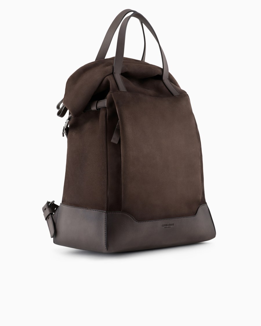 The World Of Armani ZAINO SACCA IN CAMOSCIO E PELLE