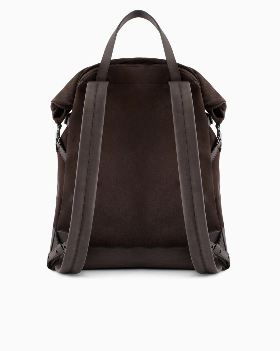 The World Of Armani ZAINO SACCA IN CAMOSCIO E PELLE