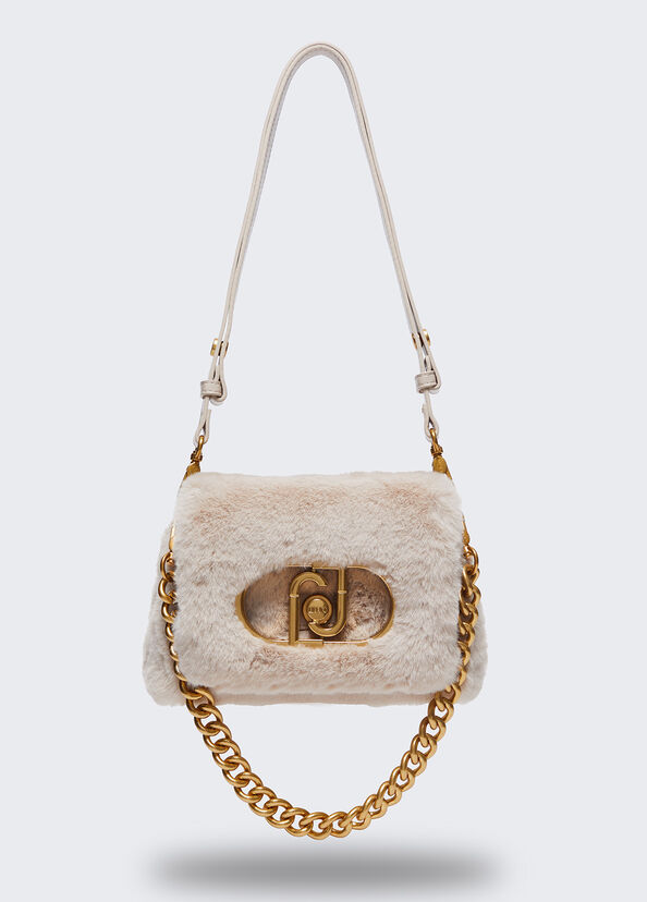 Liu Jo Borsa Piccola LaPuffy In Pelliccia Sintetica