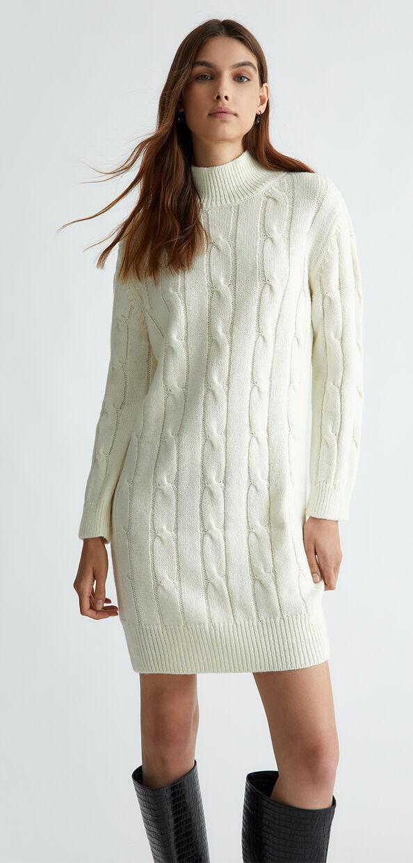 Liu Jo Abito bianco in maglia