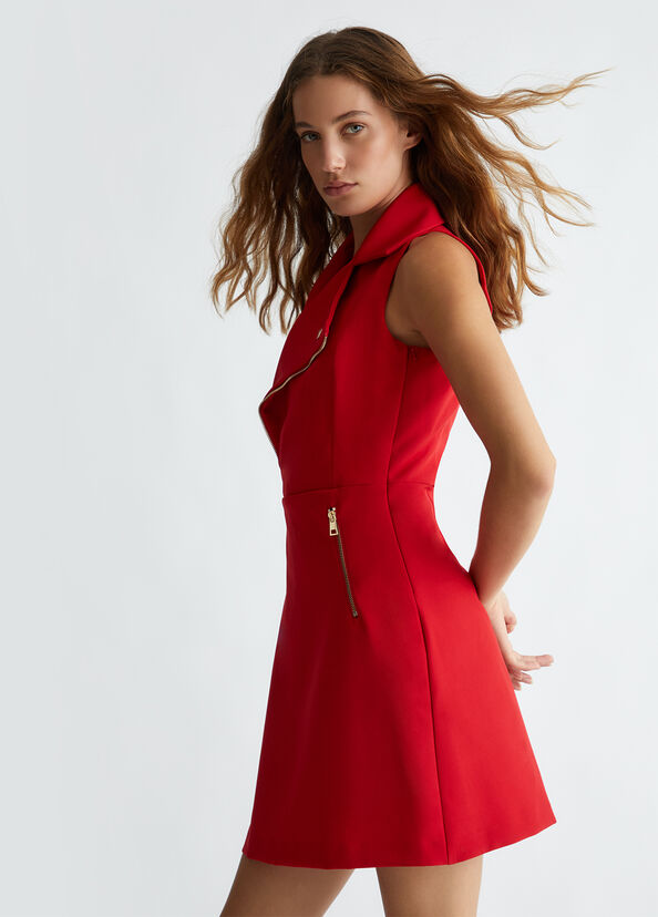 Liu Jo Abito Corto Con Zip