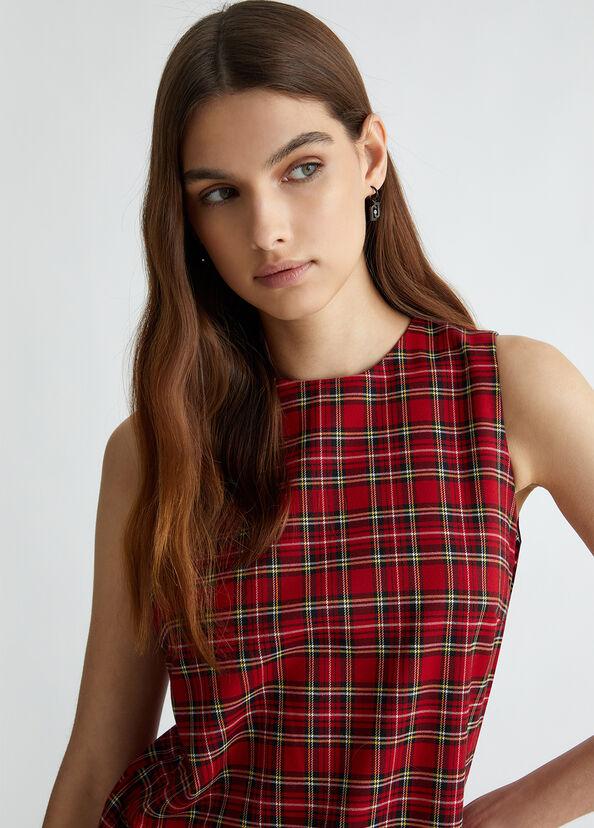 Liu Jo Abito Corto In Tartan