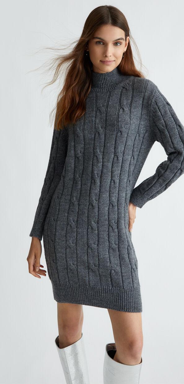 Liu Jo Abito grigio in maglia