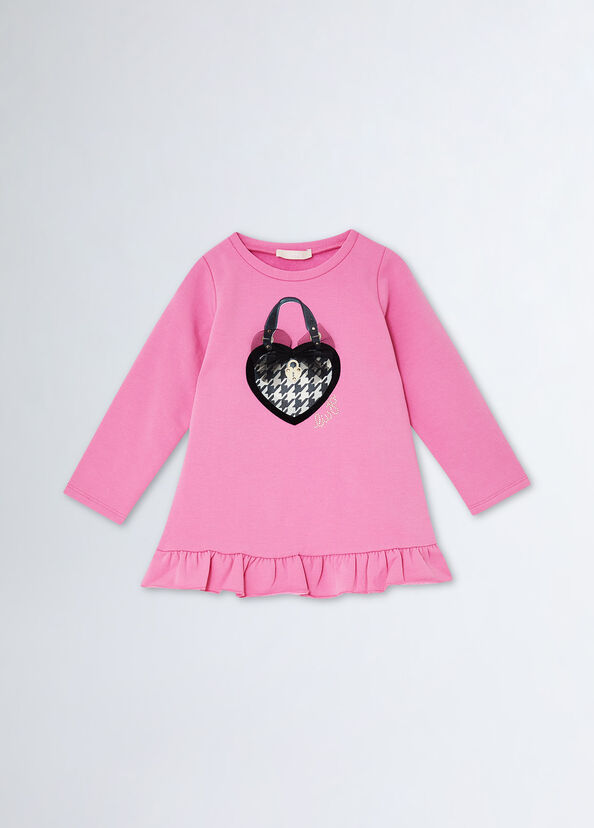 Liu Jo Abito In Felpa Con Stampa