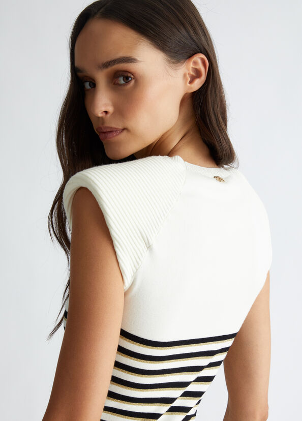 Liu Jo Abito In Maglia A Righe