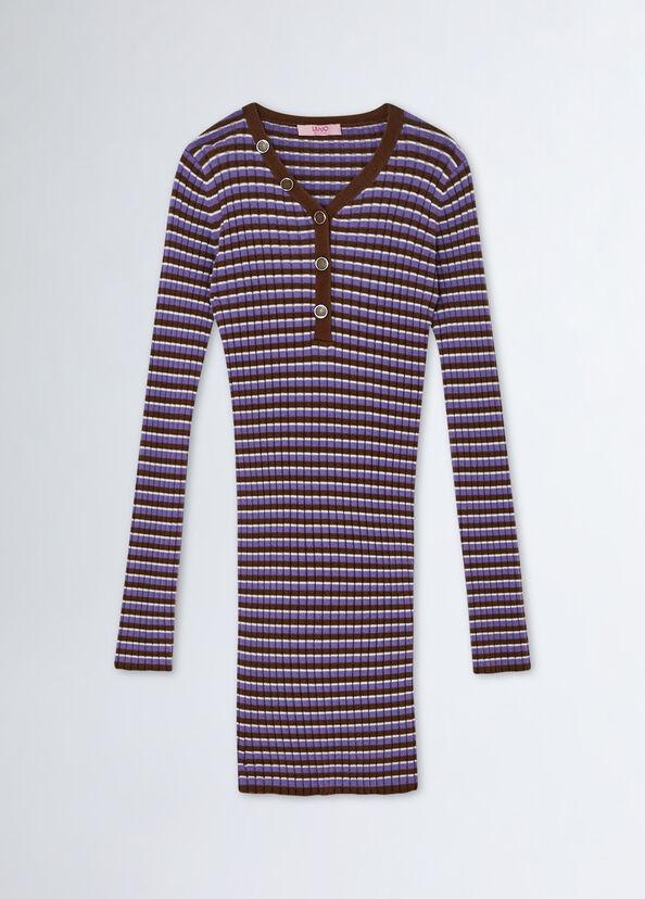 Liu Jo Abito In Maglia A Righe