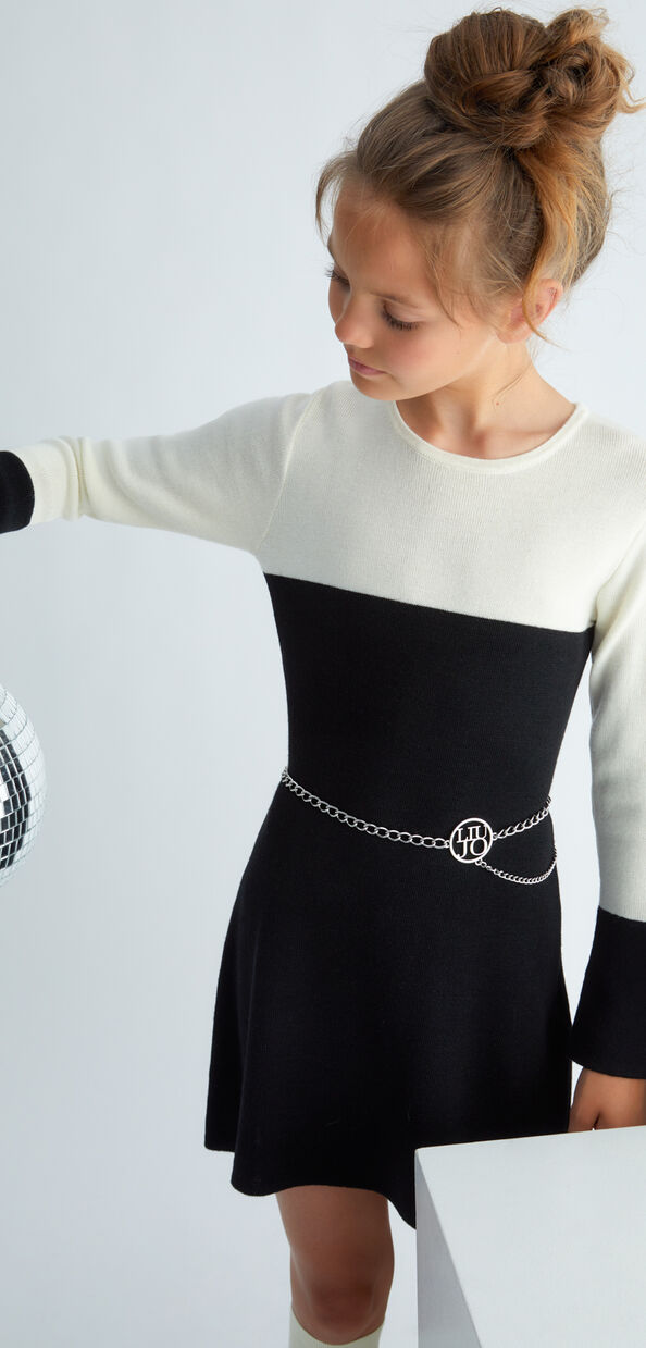 Liu Jo Abito in maglia con cintura