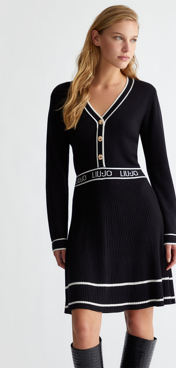 Liu Jo Abito in maglia di misto seta