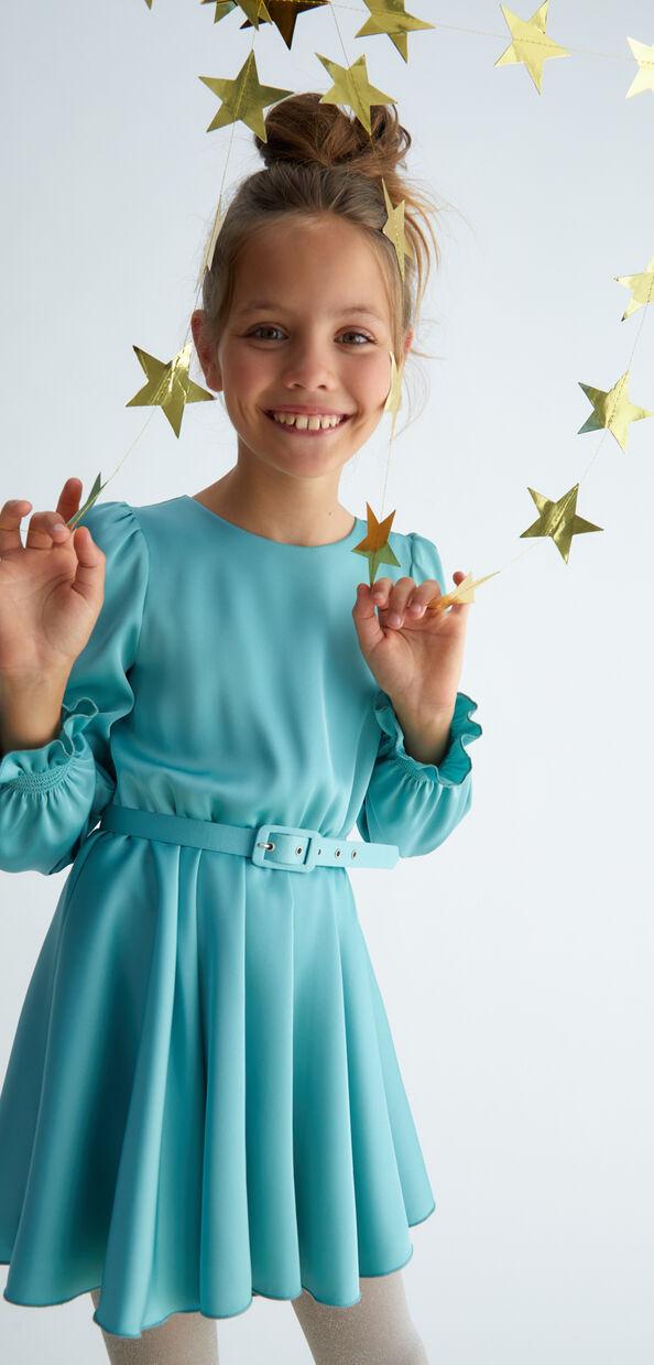 Liu Jo Abito in raso con cintura