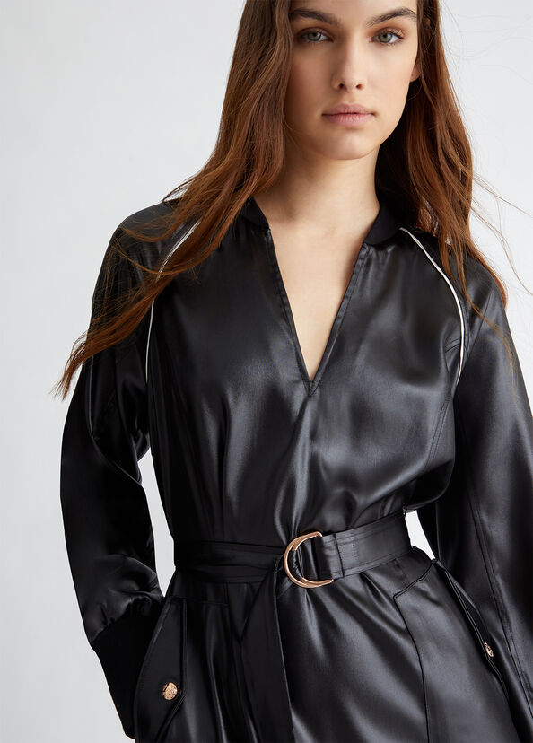 Liu Jo Abito In Tessuto Spalmato