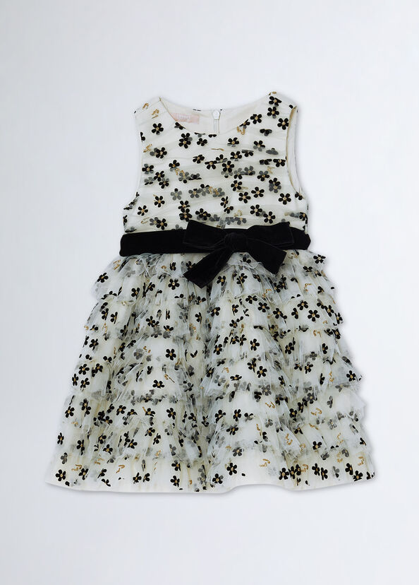 Liu Jo Abito In Tulle Con Stampa