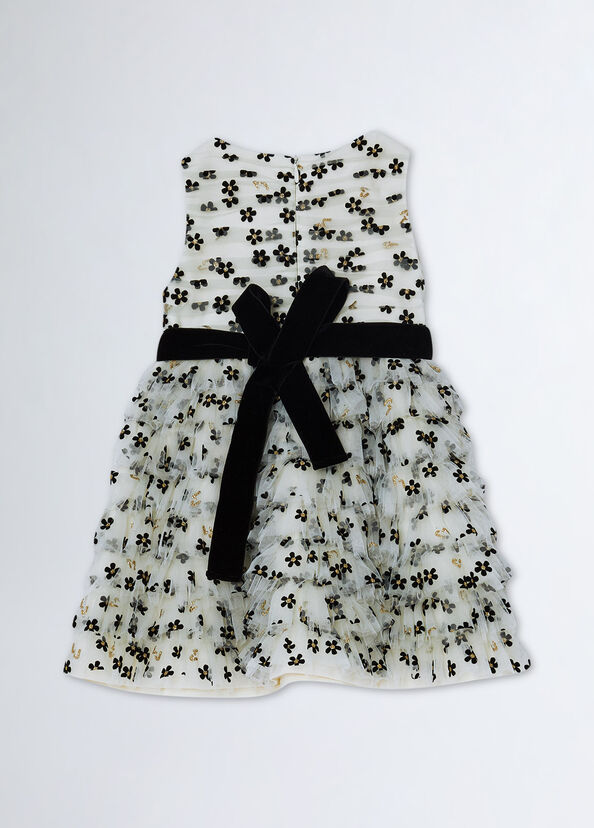 Liu Jo Abito In Tulle Con Stampa