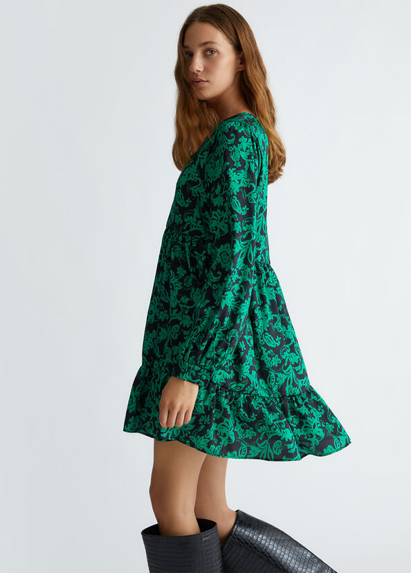 Liu Jo Abito In Twill Stampato