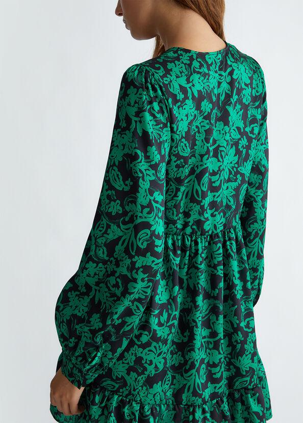 Liu Jo Abito In Twill Stampato