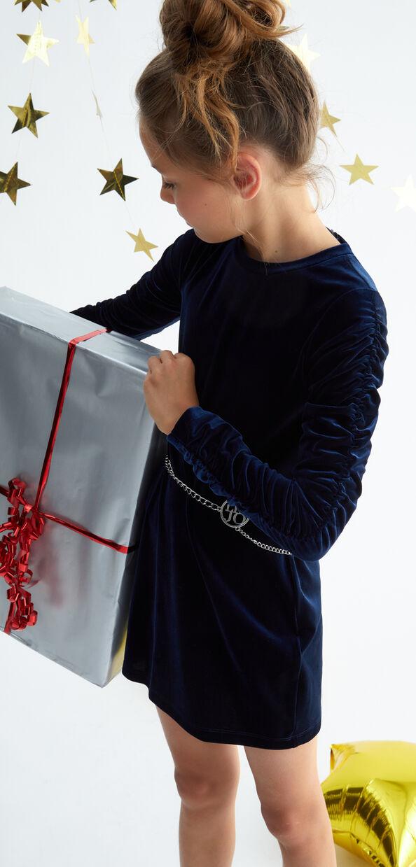 Liu Jo Abito in velluto con cintura