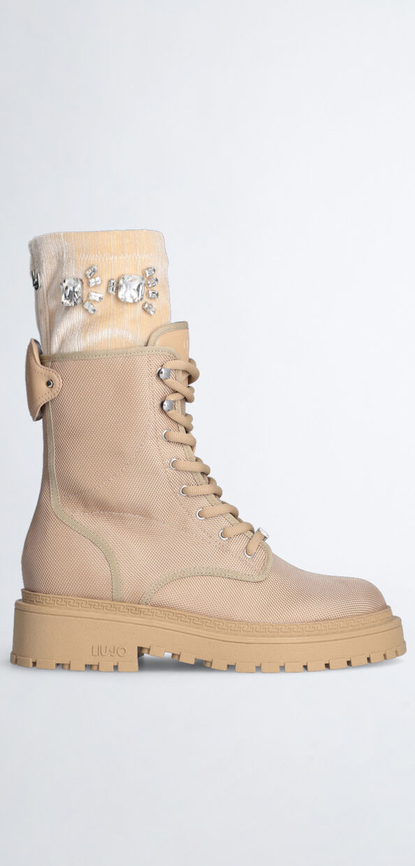 Liu Jo Anfibi con ghetta gioiello removibile