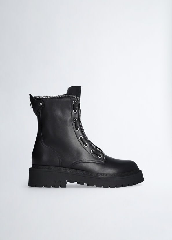 Liu Jo Anfibi Con Profilo Strass