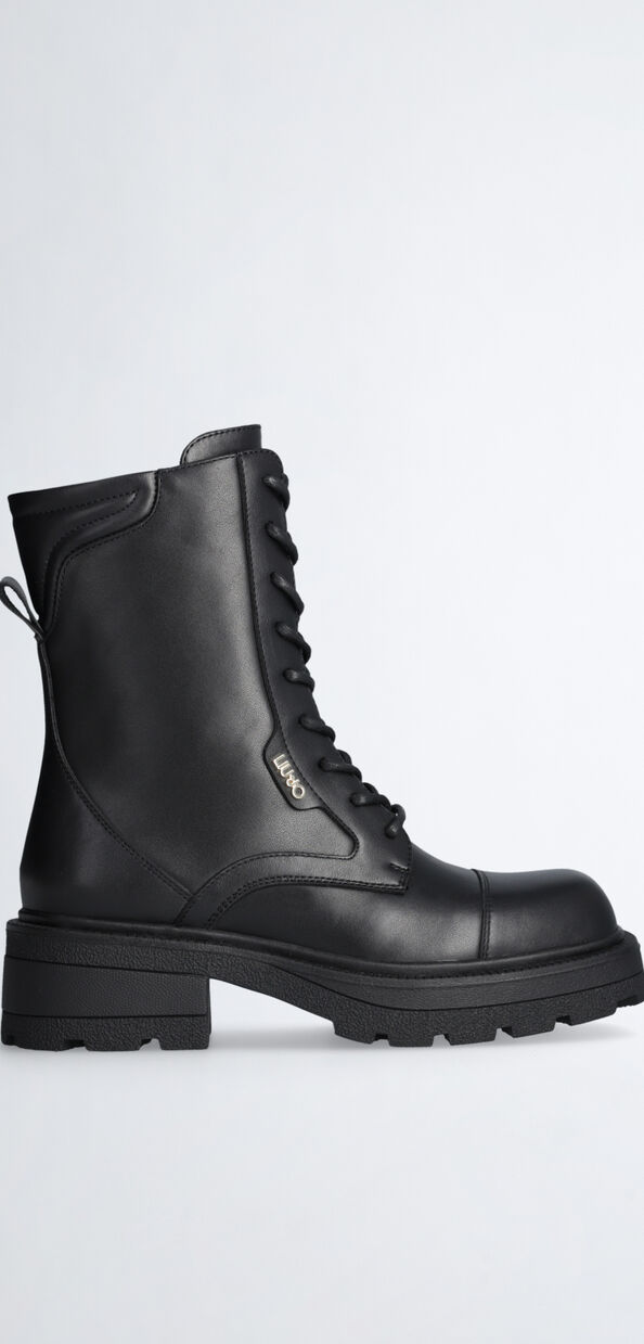 Liu Jo Anfibi neri in pelle