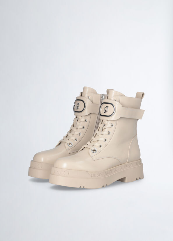 Liu Jo Anfibi Platform In Pelle