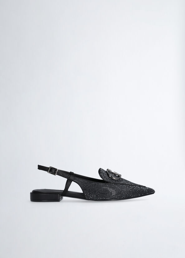 Liu Jo Ballerine Slingback Full Strass