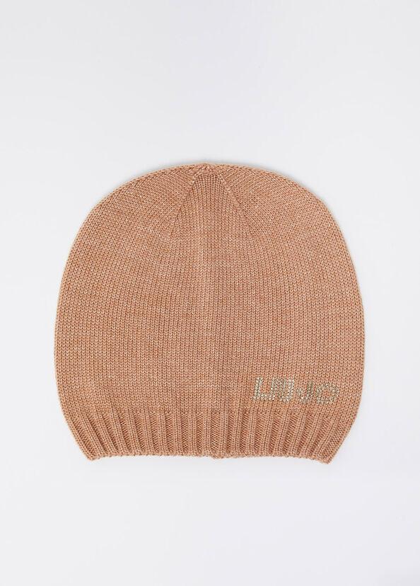 Liu Jo Berretto Con Logo E Strass