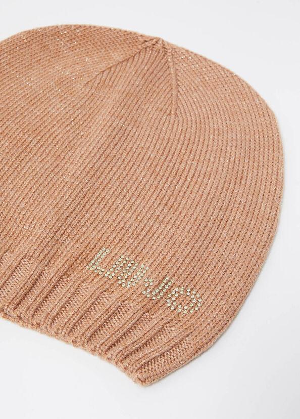 Liu Jo Berretto Con Logo E Strass